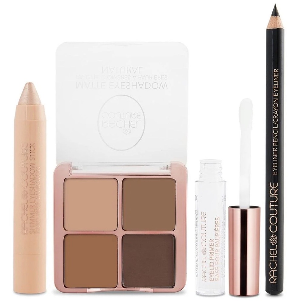 Rachel Couture Get The Look Kit in Natural 4 Pc Set BRAND NEW/SEALED